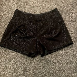 Size 4 black sparkly Jennifer Lopez shorts